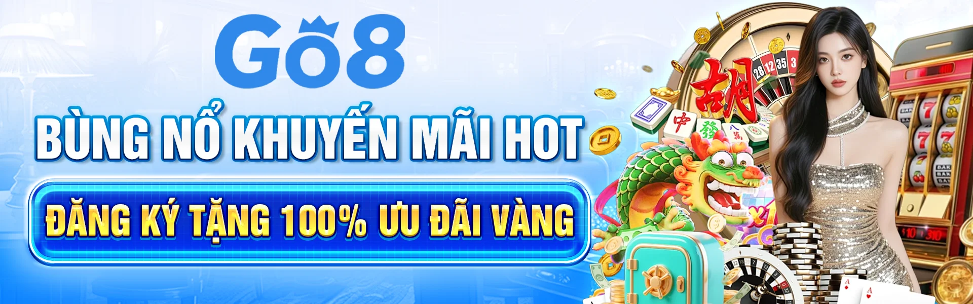 Banner chuyên mục thể thao, esports và nội dung giải trí Go8
